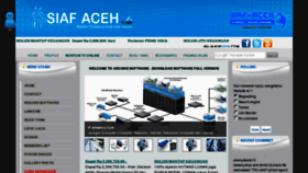 What Siaf-aceh.com website looked like in 2011 (12 years ago)
