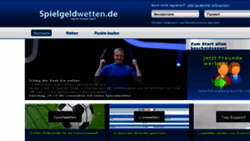 What Spielgeldwetten.de website looked like in 2011 (12 years ago)