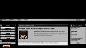 What Setokaiba.com website looked like in 2011 (12 years ago)