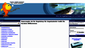 What Superangler.de website looked like in 2011 (12 years ago)