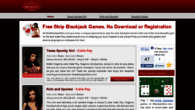 What Stripblackjackdoc.com website looked like in 2011 (12 years ago)