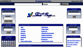 What Start-page.com website looked like in 2011 (12 years ago)