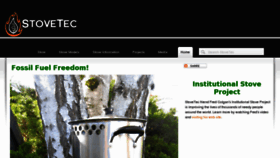 What Stovetec.net website looked like in 2011 (12 years ago)