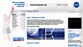 What Siag.de website looked like in 2011 (12 years ago)