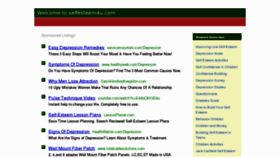 What Selfesteem4u.com website looked like in 2011 (12 years ago)