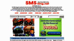 What Sms-king.net website looked like in 2011 (12 years ago)