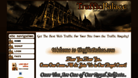 What Trafficpalace.com website looked like in 2011 (12 years ago)