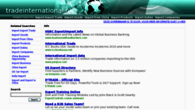What Tradeinternational.nl website looked like in 2011 (12 years ago)