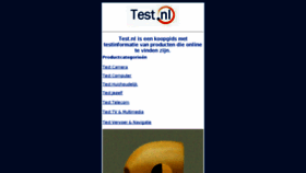 What Test.nl website looked like in 2011 (13 years ago)