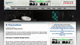 What Tilingexcellence.com website looked like in 2011 (12 years ago)
