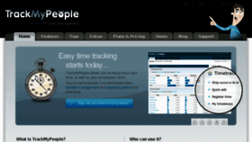 What Trackmypeople.com website looked like in 2011 (13 years ago)
