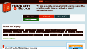 What Torrentmybooks.com website looked like in 2011 (12 years ago)