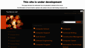 What Techknol.net website looked like in 2012 (12 years ago)