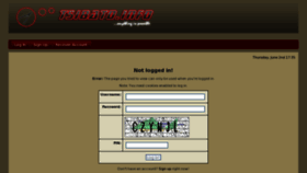 What Tsibato.info website looked like in 2012 (12 years ago)