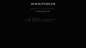 What Tvoo.net website looked like in 2012 (13 years ago)