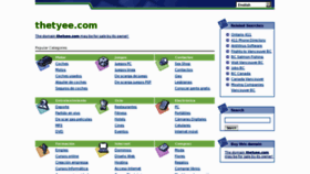 What Thetyee.com website looked like in 2012 (12 years ago)