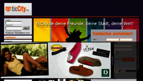 What Ticcity.de website looked like in 2012 (12 years ago)