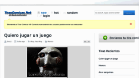 What Tirascomicas.net website looked like in 2012 (12 years ago)