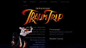What Traum-trip.de website looked like in 2012 (12 years ago)