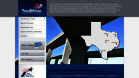 What Texastollways.com website looked like in 2012 (12 years ago)