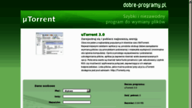 What Torrent.net.pl website looked like in 2012 (11 years ago)