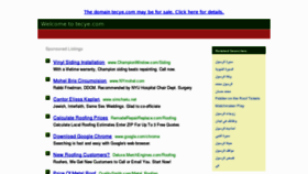 What Tecye.com website looked like in 2012 (11 years ago)