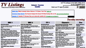What Tveasy.co.uk website looked like in 2012 (11 years ago)