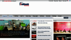 What Tinnhanhvietnam.net website looked like in 2012 (11 years ago)