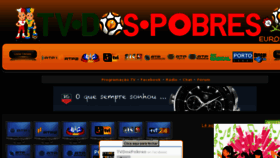 What Tvdospobres.com website looked like in 2012 (11 years ago)
