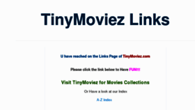 What Tinymoviez.biz website looked like in 2012 (11 years ago)