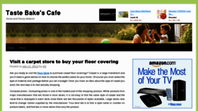 What Tastebakerycafe.com website looked like in 2012 (11 years ago)