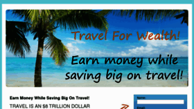 What Travel4wealth.com website looked like in 2012 (11 years ago)