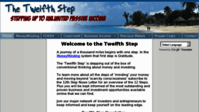 What Twelfth-step.com website looked like in 2012 (11 years ago)