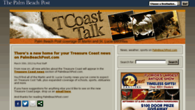 What Tcoasttalk.com website looked like in 2012 (11 years ago)