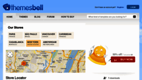 What Themesbell.com website looked like in 2012 (11 years ago)