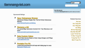 What Tiemnangviet.com website looked like in 2012 (11 years ago)