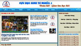 What Tunghia1.com website looked like in 2012 (11 years ago)
