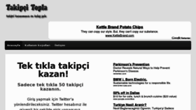 What Takipcitopla.com website looked like in 2012 (11 years ago)