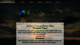 What Teknack.in website looked like in 2012 (11 years ago)