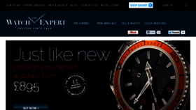 What Thewatchexpert.co.uk website looked like in 2012 (11 years ago)