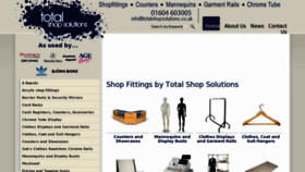 What Totalshopsolutions.co.uk website looked like in 2012 (11 years ago)