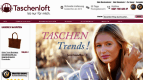 What Taschenloft.de website looked like in 2012 (11 years ago)