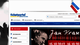What Tiketportal.sk website looked like in 2012 (11 years ago)