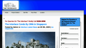 What Theinterlacecondo.com website looked like in 2011 (13 years ago)