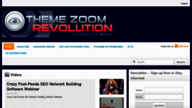 What Theme-zoom.com website looked like in 2012 (11 years ago)