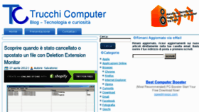 What Trucchi-computer.com website looked like in 2012 (11 years ago)