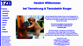 What Tiernahrung-sob.de website looked like in 2012 (11 years ago)