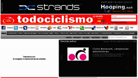 What Todociclismo.com website looked like in 2012 (11 years ago)