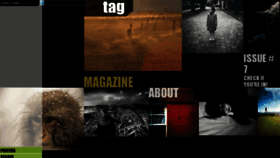 What Tagmagazine.com website looked like in 2012 (11 years ago)