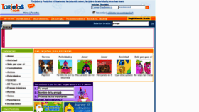 What Tarjetas.com website looked like in 2012 (11 years ago)